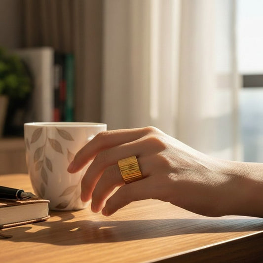 Wide Band Ring