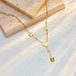 Heartfall Charm Necklace