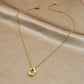 Aurelia Loop Necklace | 18K Gold Minimal Jewellry