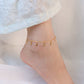 Golden Leaf Charm Anklet