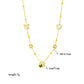 Golden Bloom Charm Necklace | 18K Gold Anti-Tarnish