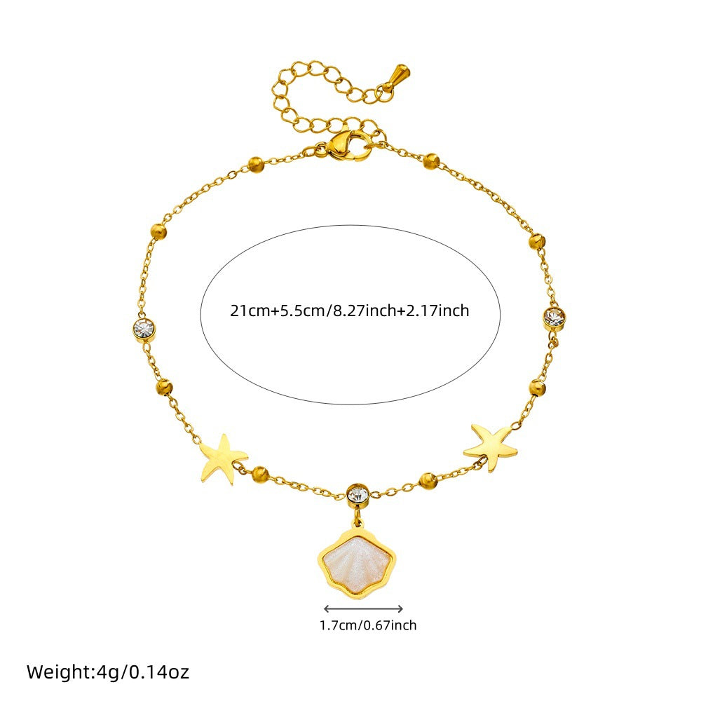 Ocean Glow Anklet