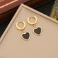 Noir Heart Charm Set
