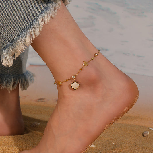 Ocean Glow Anklet