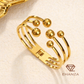 Luxe Orb Adjustable Bangle