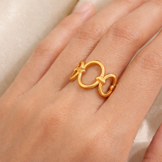 Infinity Loop Ring- Adjustable