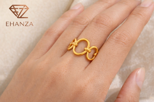 Infinity Loop Ring- Adjustable