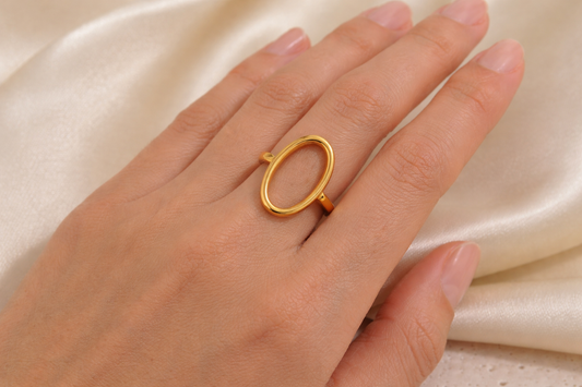 Oval Aura Ring