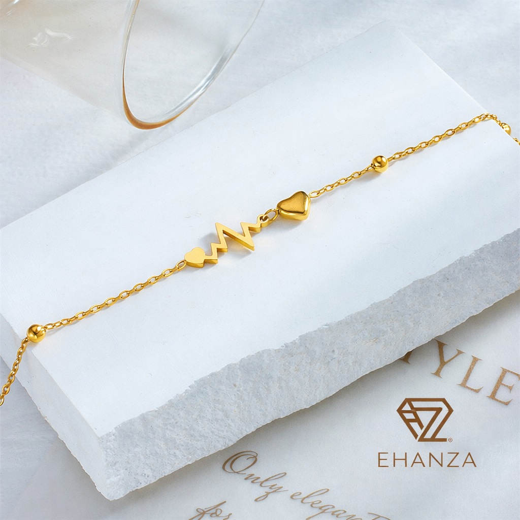 Heartbeat Love Anklet