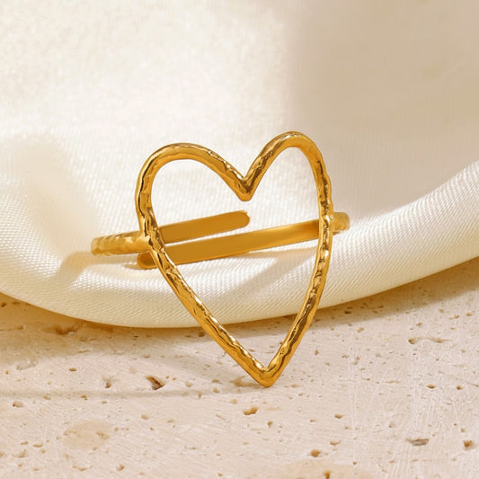 Eternal Heart Ring-Adjustable(18k)