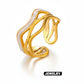 Flow Wave Ring - Adjustable Ring