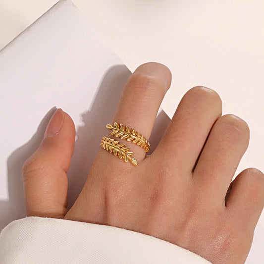 Laurel Leaf Ring