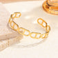 Luxe Link Signature Bangle(Adjustable)